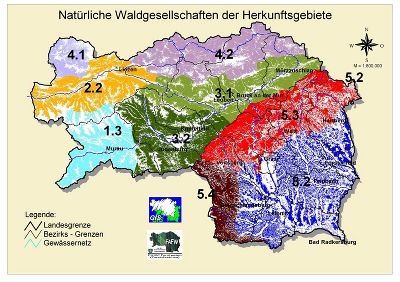 Herkunftsgebiete