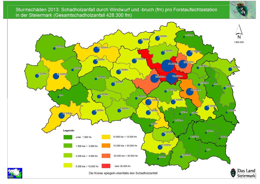 Sturmschäden 2013