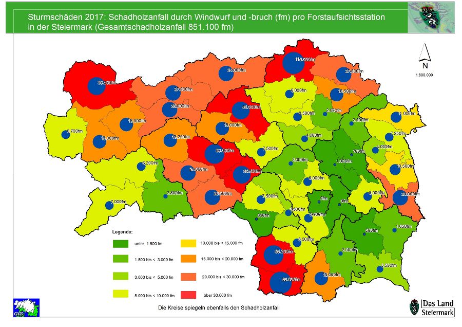 Sturmschäden 2017