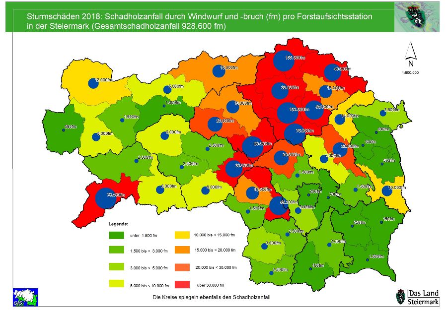 Sturmschäden 2018