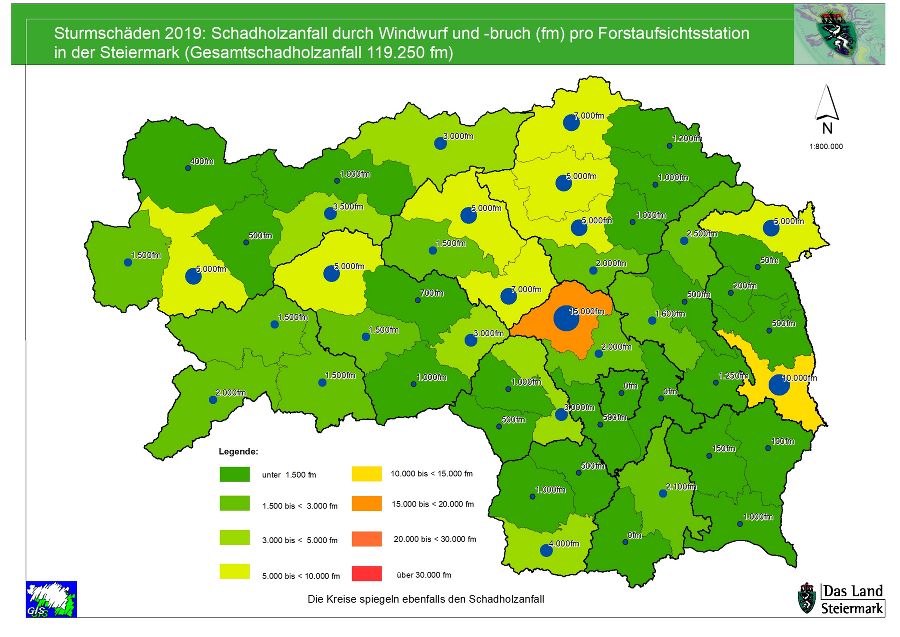 Sturmschäden 2019